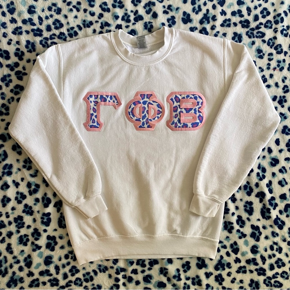 GAMMA PHI BETA crewneck 🐆💕